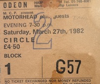 Motorhead / Tank on Mar 27, 1982 [949-small]