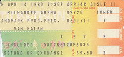 Van Halen / Talas on Apr 14, 1980 [427-small]