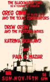 Drew Grow & the Pastors' Wives / Greg Ginn and The Texas Corrugators / Katrina Skalland / Paul G Maziar on Nov 16, 2008 [438-small]