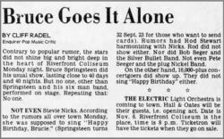 tags: Bruce Springsteen & The E Street Band, Article - Bruce Springsteen & The E Street Band on Sep 14, 1981 [654-small]