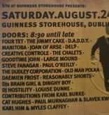 tags: Daemien Frost, Large Mound, Four Tet, Manitoba, The Chalets, The Dudley Corporation, The Jimmy Cake, Joan Of Arse, Goodtime John, Old Man Polka, Dublin, Leinster, Ireland, Guinness Storehouse - Four Tet / Manitoba / The Chalets / The Dudley Corporation / Joan Of Arse / The Jimmy Cake / Goodtime John / Daemien Frost / Old Man Polka / Large Mound on Aug 24, 2002 [332-small]