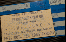 The Cure on Oct 11, 1985 [699-small]