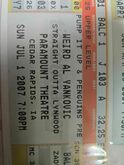 "Weird Al" Yankovic on Jul 1, 2007 [964-small]