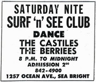 tags: The Castiles, Gig Poster - The Castiles / The Berries (US) on Sep 17, 1966 [241-small]