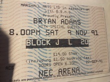 Bryan Adams / baby animals on Nov 9, 1991 [271-small]