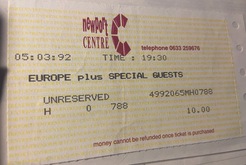 Europe / Pink Cream 69 on Mar 5, 1992 [281-small]