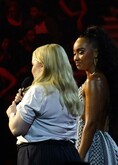 Nicola Coughlan & Leigh-Anne, tags: London, England, United Kingdom, OVO Arena Wembley - Together For Palestine on Sep 17, 2025 [334-small]