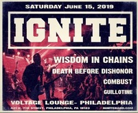 Ignite / Death Before Dishonor / Wisdom in Chains / Combust / Perfect World on Jun 15, 2019 [461-small]