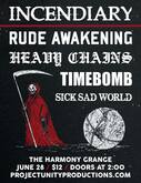 Incendiary / Rude Awakening / Heavy Chains / Timebomb / Sick Sad World on Jun 28, 2015 [472-small]