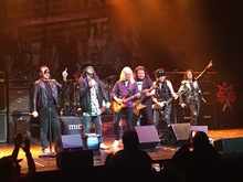 (L to R) Graham Bonnet, Gary Barden, Steve Mann, Chris Glen, Michael Schenker, Robin Mcauley, Michael Schenker Fest on May 2, 2019 [849-small]