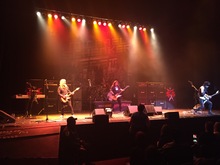(L to R) 
Steve Mann - rhythm guitar
Ted McKenna - drums
Chris Glenn - bass
Michael Schenker - lead guitar, Michael Schenker Fest on May 2, 2019 [881-small]