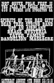 Not An Airplane / Dandelion Massacre / Spirits of the Red City / Dead Tree String Band / Brass Hysteria / Tater Famine on Aug 4, 2012 [832-small]