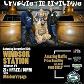tags: The Lynguistic Civilians, Windsor, Vermont, United States, Gig Poster, Windsor Station - The Lynguistic Civilians / Maiden Voyage on Nov 15, 2014 [666-small]