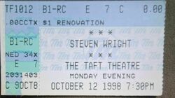 Steven Wright on Oct 12, 1998 [073-small]