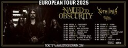 tags: Nailed To Obscurity, Yoth Iria, Oak Ash and Thorn, Gig Poster - Nailed To Obscurity / Yoth Iria / Oak Ash and Thorn on Dec 4, 2025 [445-small]