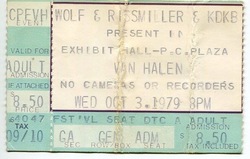 Van Halen / screams on Oct 3, 1979 [830-small]