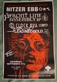 Nitzer Ebb / Front Line Assembly / Clock DVA / Lead Into Gold on Sep 27, 2025 [199-small]