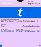 The Waterboys / Anna Tivel on Sep 17, 2025 [830-small]