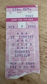 Van Halen / Talon on Nov 7, 1980 [854-small]