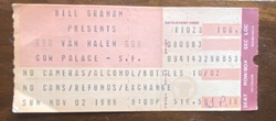 Van Halen / Bachman-Turner Overdrive on Nov 2, 1986 [899-small]