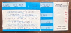 Lynyrd Skynyrd / The Rossington Band on Sep 23, 1987 [950-small]