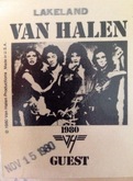 Van Halen / Talas on Nov 15, 1980 [648-small]
