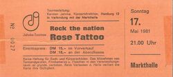 Rose Tattoo / Picture on May 17, 1981 [401-small]