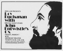 Roy Buchanan / John Entwistle's Ox on Mar 7, 1975 [046-small]