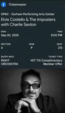 Elvis Costello & The Imposters / Charlie Sexton on Sep 30, 2025 [444-small]