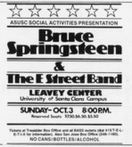 tags: Bruce Springsteen & The E Street Band, Gig Poster - Bruce Springsteen & The E Street Band on Oct 3, 1976 [591-small]