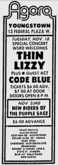 Thin Lizzy / Code Blue on Nov 18, 1980 [262-small]