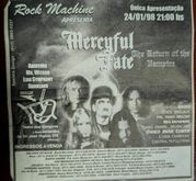 Mercyful Fate / Mr. Wizard / Liar Symphony / Darkland on Jan 24, 1998 [952-small]