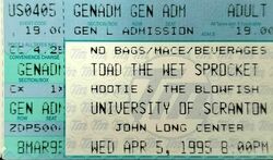 Hootie & the Blowfish / Toad the Wet Sprocket on Apr 5, 1995 [510-small]