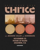 Thrice / Modern Color / Downward on Nov 23, 2025 [613-small]