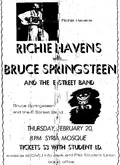 Bruce Springsteen & The E Street Band / Richie Havens on Feb 20, 1975 [982-small]