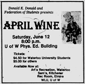 April Wine on Jun 12, 1976 [406-small]