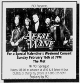 April Wine on Feb 16, 1997 [379-small]