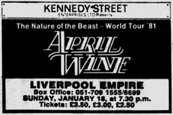 April Wine on Jan 18, 1981 [417-small]