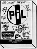 Public Image Ltd on Oct 7, 1982 [330-small]