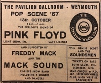 Pink Floyd / Freddy Mack and the Mack Sound / Denise Scott and the Soundmen on Oct 13, 1967 [363-small]