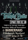 tags: Temple Balls, Straight for the Sun, Victory or Die, Edinburgh, Scotland, United Kingdom, Gig Poster, Bannerman's - Temple Balls / Straight for the Sun / Victory or Die on Nov 10, 2024 [371-small]