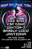 X3P Gang / Cee Saw / Zektor-7 / Barely Lucid / Jantzonia on Mar 3, 2019 [233-small]