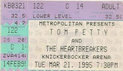 Tom Petty And The Heartbreakers / Pete Droge on Mar 21, 1995 [909-small]