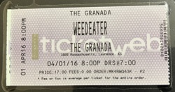Weedeater / Author & Punisher / Today Is The Day / Lord Dying on Apr 1, 2016 [101-small]