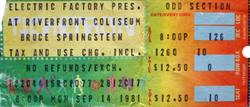 tags: Bruce Springsteen & The E Street Band, Ticket - Bruce Springsteen & The E Street Band on Sep 14, 1981 [061-small]