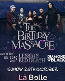 tags: The Birthday Massacre, Diamond Black, Lesbian Bed Death, Edinburgh, Scotland, United Kingdom, Gig Poster, La Belle Angele - The Birthday Massacre / Lesbian Bed Death / Diamond Black on Oct 26, 2025 [162-small]