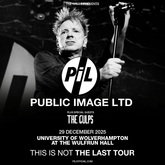 Public Image Ltd / Miles Hunt / The Gulps on Dec 29, 2025 [913-small]