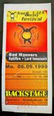 Bad Manners / Spitfire / Lord Innocenti on Sep 6, 1999 [866-small]