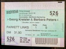 Georg Kreisler / Barbara Peters on Oct 26, 1998 [987-small]