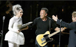 tags: Bruce Springsteen, Lady Gaga - Rock for the Rainforest on May 13, 2010 [188-small]